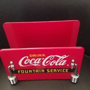 Coca cola napkin holder